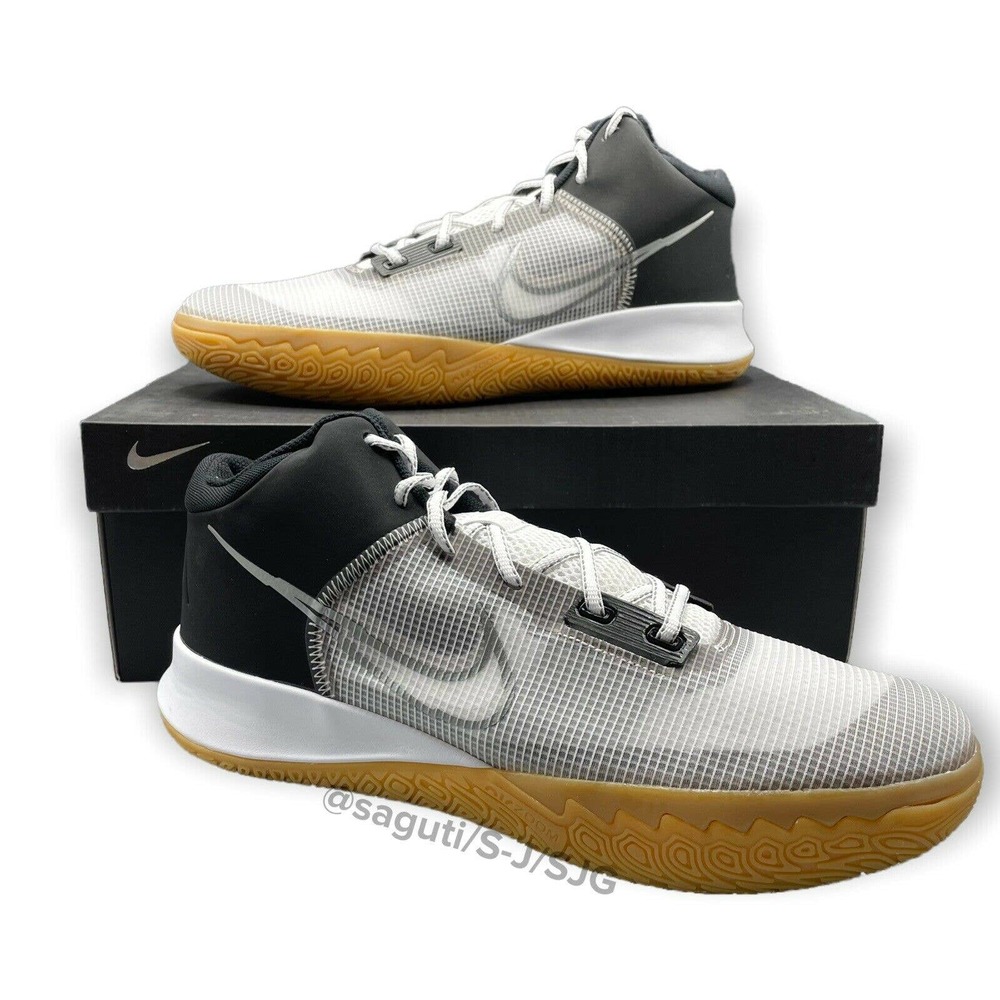 Nike Kyrie Flytrap IV 4 Men's Sz 15 Black Cool Grey White Gum Irving CT1972-006
